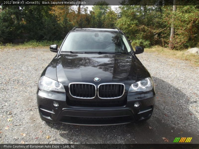 Black Sapphire Metallic / Black 2012 BMW X5 xDrive35i