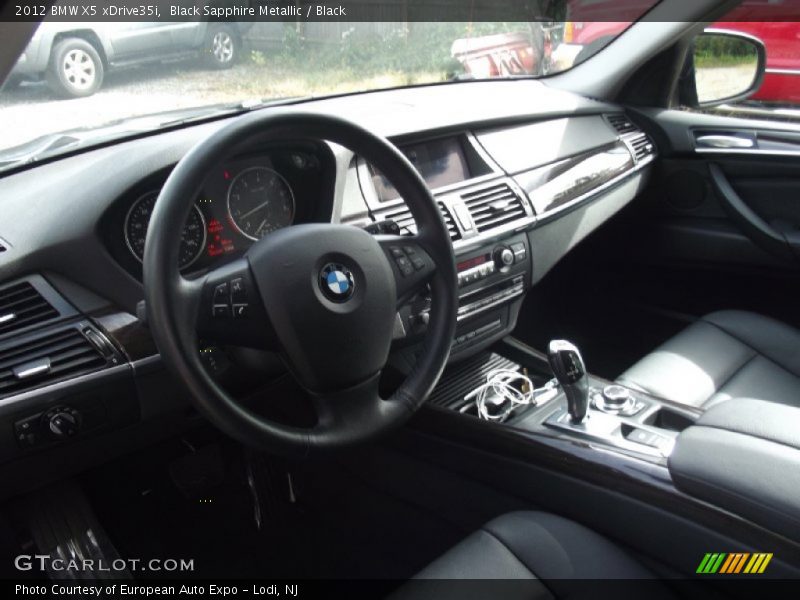 Black Sapphire Metallic / Black 2012 BMW X5 xDrive35i