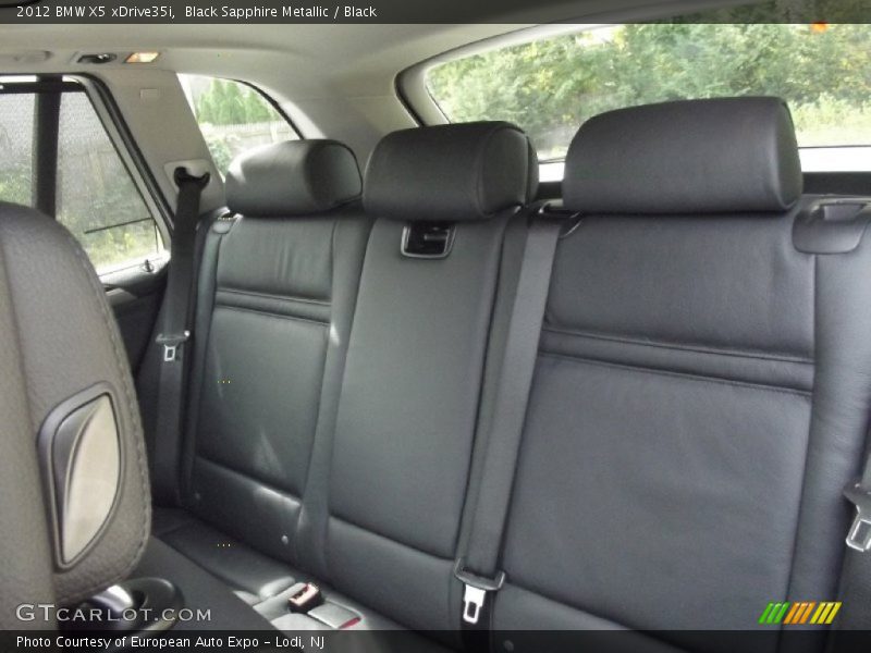 Black Sapphire Metallic / Black 2012 BMW X5 xDrive35i