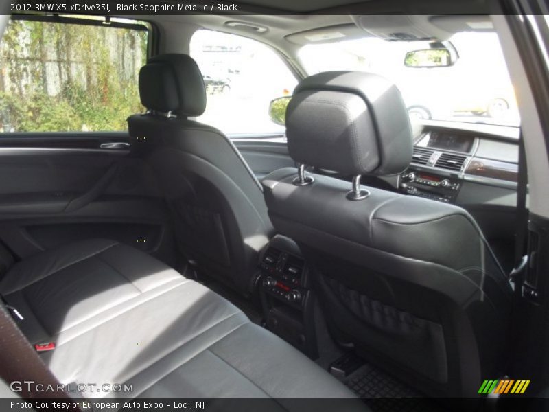 Black Sapphire Metallic / Black 2012 BMW X5 xDrive35i