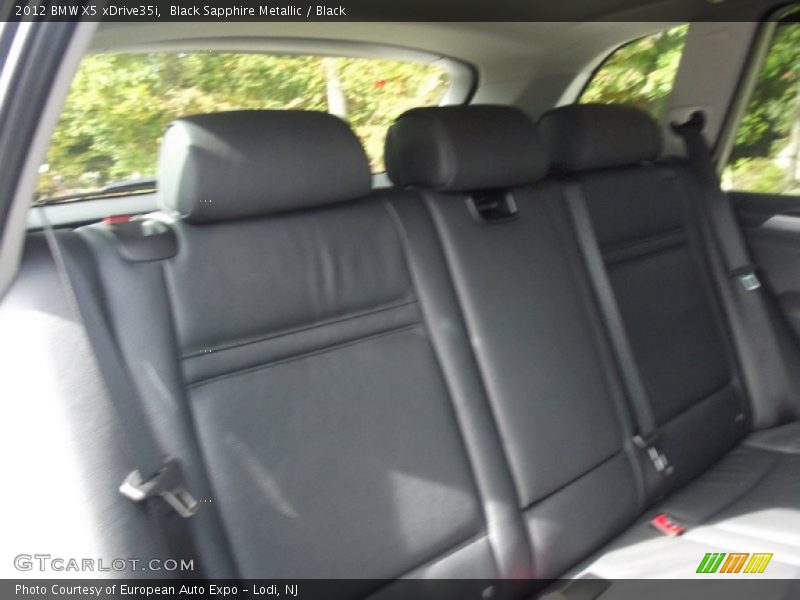 Black Sapphire Metallic / Black 2012 BMW X5 xDrive35i