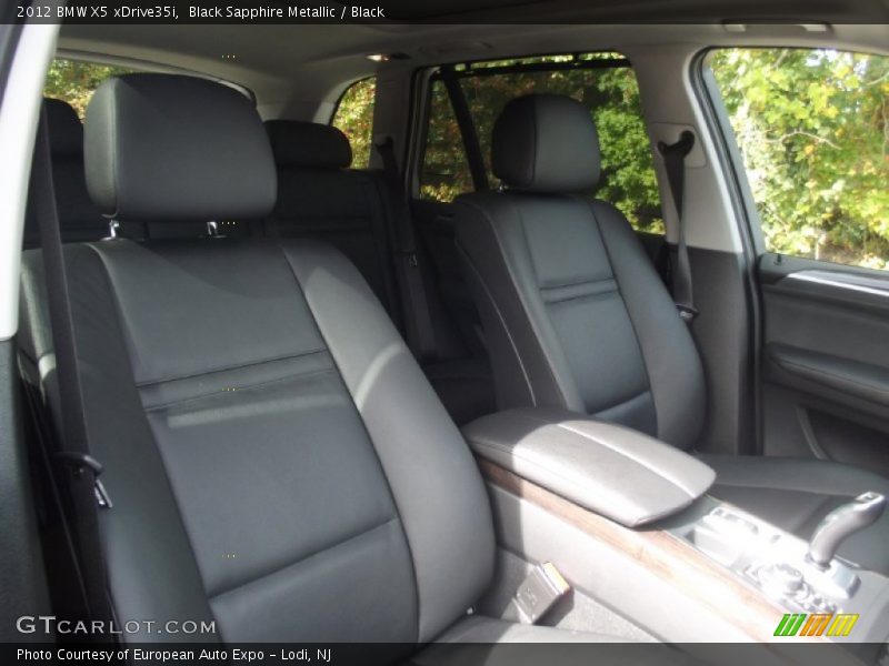 Black Sapphire Metallic / Black 2012 BMW X5 xDrive35i