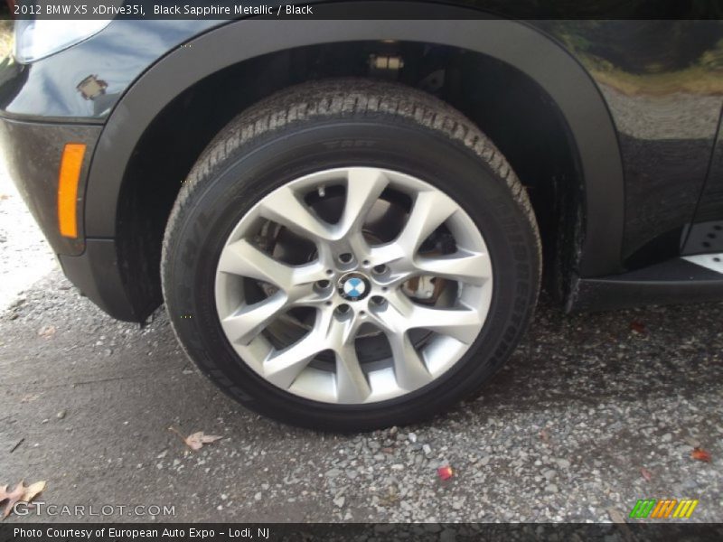 Black Sapphire Metallic / Black 2012 BMW X5 xDrive35i