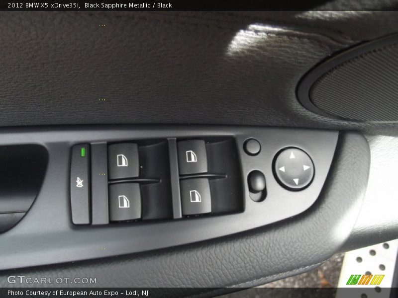 Black Sapphire Metallic / Black 2012 BMW X5 xDrive35i