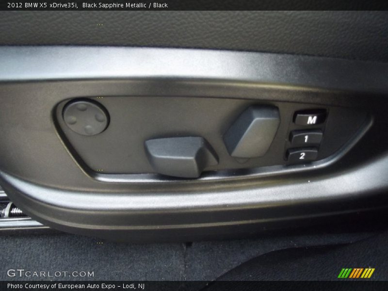 Black Sapphire Metallic / Black 2012 BMW X5 xDrive35i