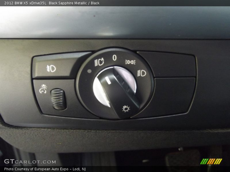 Black Sapphire Metallic / Black 2012 BMW X5 xDrive35i