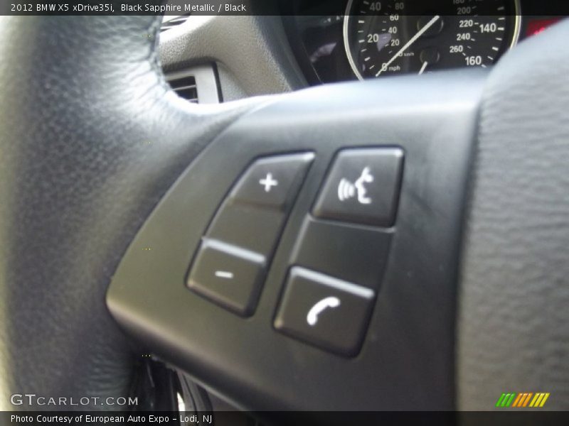 Black Sapphire Metallic / Black 2012 BMW X5 xDrive35i