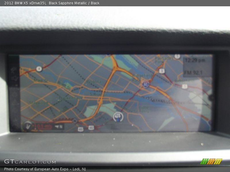 Black Sapphire Metallic / Black 2012 BMW X5 xDrive35i