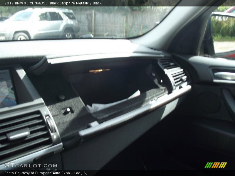 Black Sapphire Metallic / Black 2012 BMW X5 xDrive35i