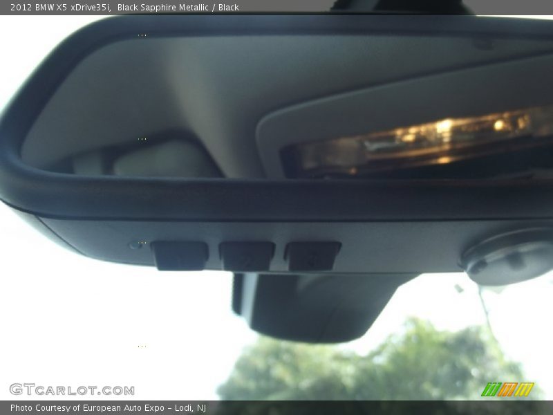 Black Sapphire Metallic / Black 2012 BMW X5 xDrive35i