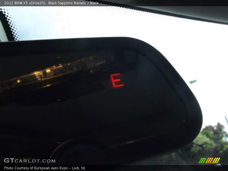 Black Sapphire Metallic / Black 2012 BMW X5 xDrive35i