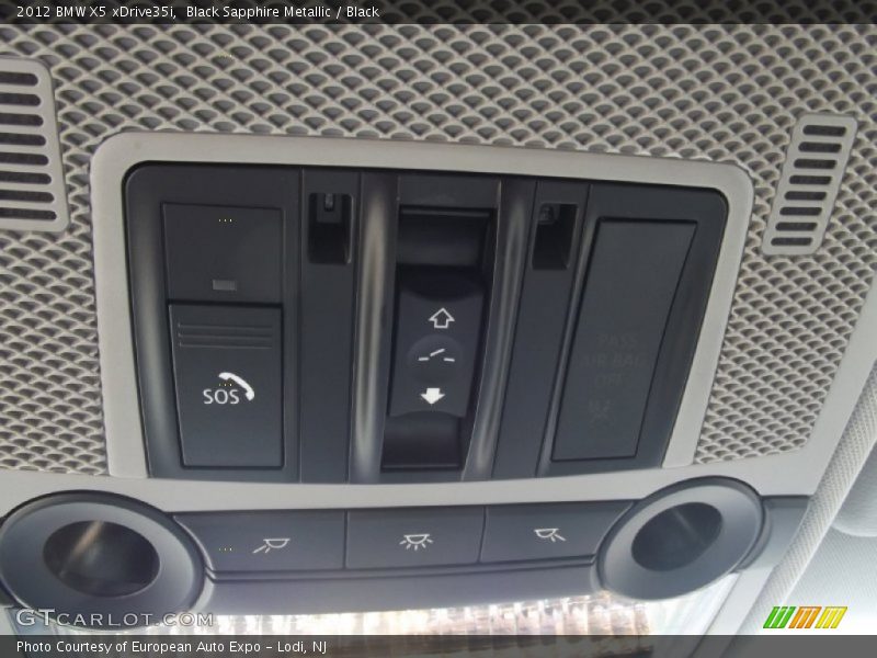 Black Sapphire Metallic / Black 2012 BMW X5 xDrive35i