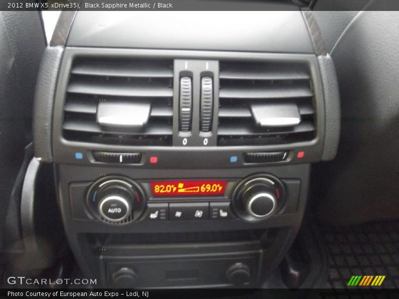 Black Sapphire Metallic / Black 2012 BMW X5 xDrive35i