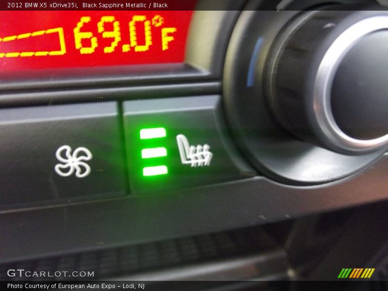 Black Sapphire Metallic / Black 2012 BMW X5 xDrive35i