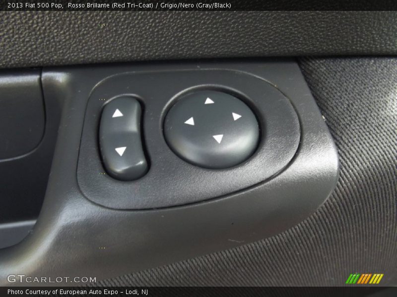 Rosso Brillante (Red Tri-Coat) / Grigio/Nero (Gray/Black) 2013 Fiat 500 Pop