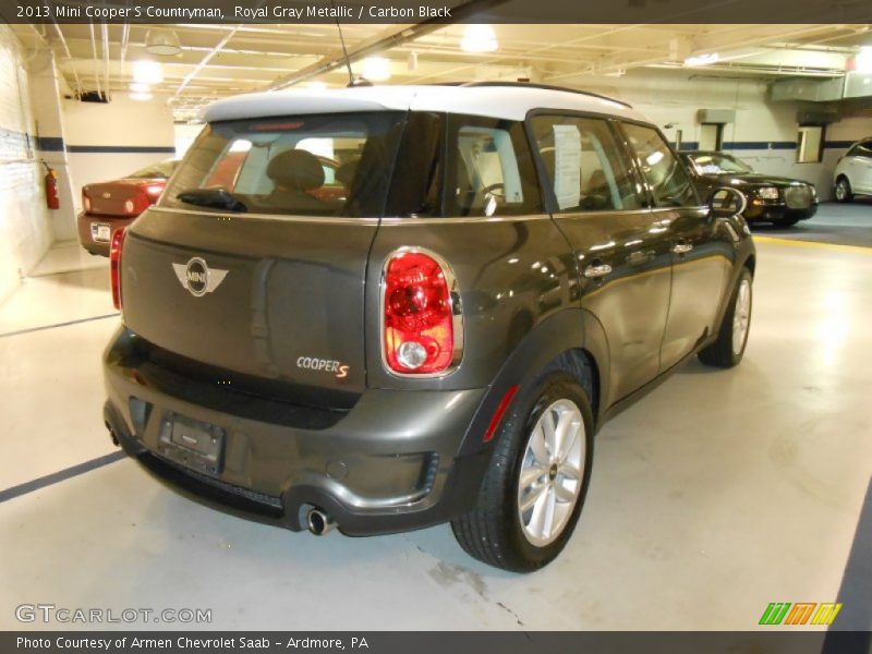 Royal Gray Metallic / Carbon Black 2013 Mini Cooper S Countryman