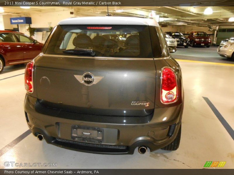 Royal Gray Metallic / Carbon Black 2013 Mini Cooper S Countryman