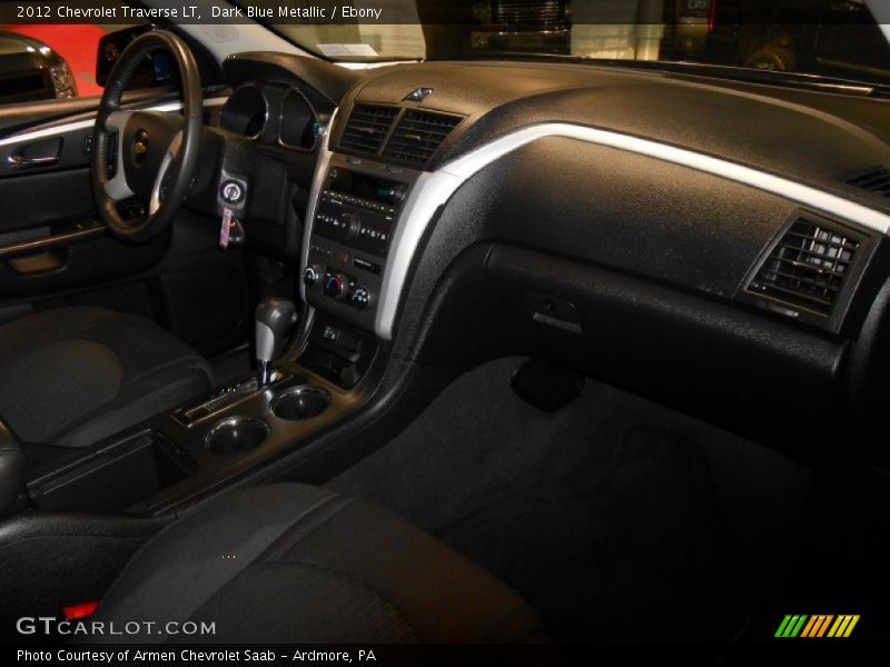 Dark Blue Metallic / Ebony 2012 Chevrolet Traverse LT