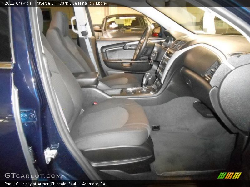Dark Blue Metallic / Ebony 2012 Chevrolet Traverse LT