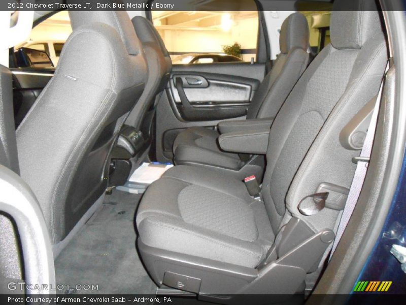Dark Blue Metallic / Ebony 2012 Chevrolet Traverse LT