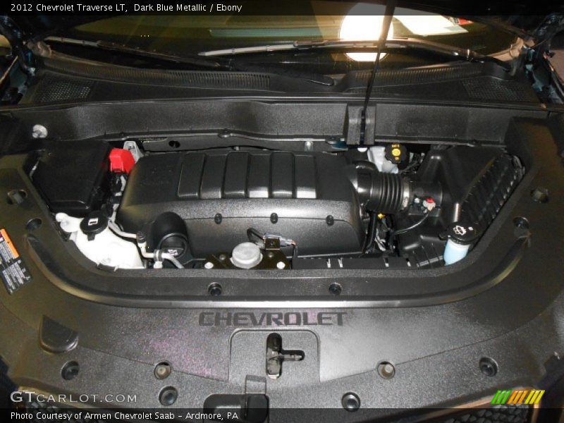 Dark Blue Metallic / Ebony 2012 Chevrolet Traverse LT