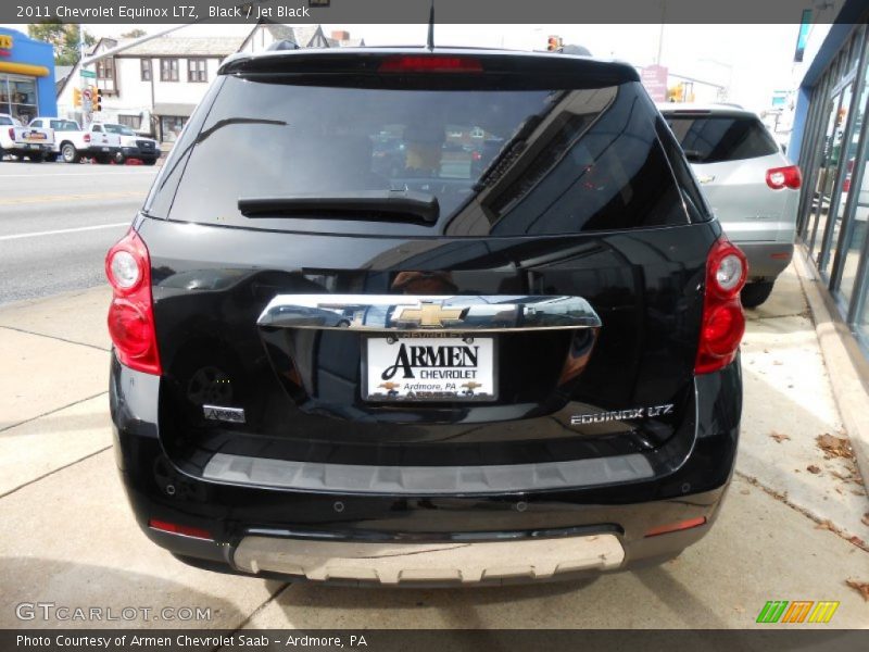 Black / Jet Black 2011 Chevrolet Equinox LTZ