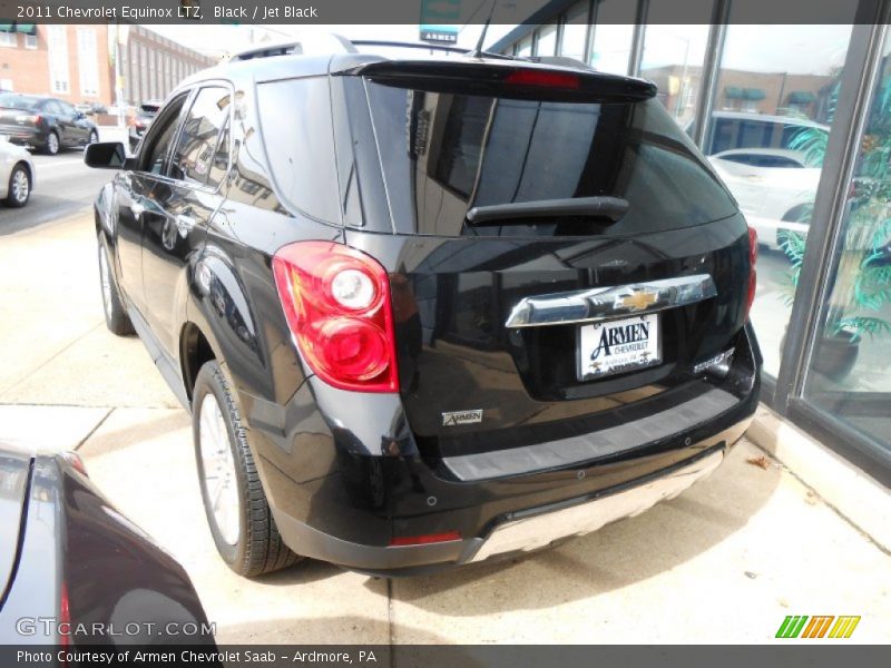 Black / Jet Black 2011 Chevrolet Equinox LTZ
