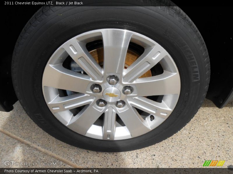 Black / Jet Black 2011 Chevrolet Equinox LTZ