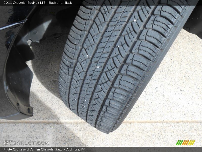 Black / Jet Black 2011 Chevrolet Equinox LTZ