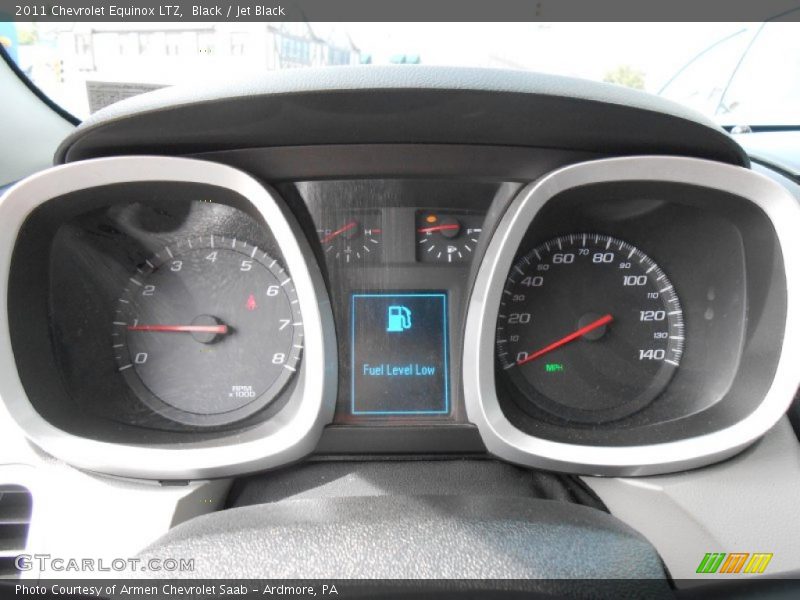 Black / Jet Black 2011 Chevrolet Equinox LTZ