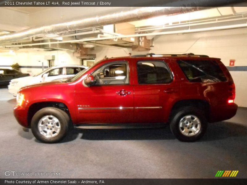 Red Jewel Tintcoat / Ebony 2011 Chevrolet Tahoe LT 4x4