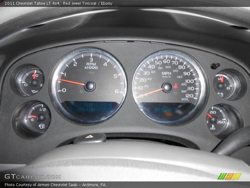 Red Jewel Tintcoat / Ebony 2011 Chevrolet Tahoe LT 4x4