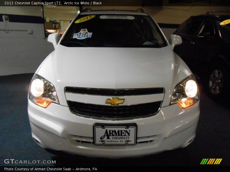 Arctic Ice White / Black 2013 Chevrolet Captiva Sport LTZ