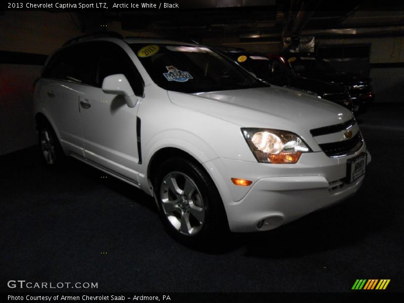 Arctic Ice White / Black 2013 Chevrolet Captiva Sport LTZ