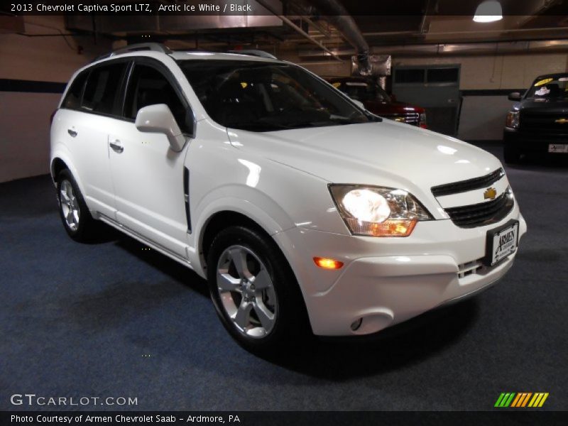 Arctic Ice White / Black 2013 Chevrolet Captiva Sport LTZ