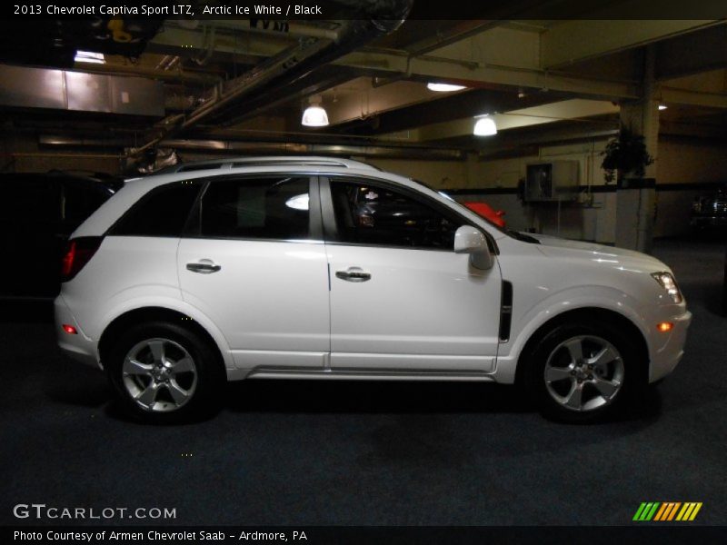 Arctic Ice White / Black 2013 Chevrolet Captiva Sport LTZ