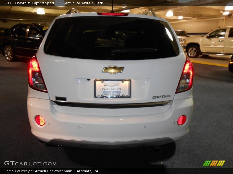 Arctic Ice White / Black 2013 Chevrolet Captiva Sport LTZ