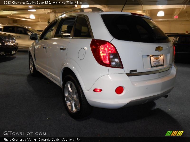 Arctic Ice White / Black 2013 Chevrolet Captiva Sport LTZ