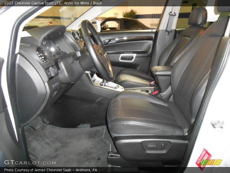 Arctic Ice White / Black 2013 Chevrolet Captiva Sport LTZ