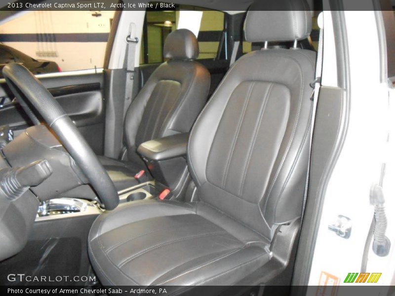 Arctic Ice White / Black 2013 Chevrolet Captiva Sport LTZ