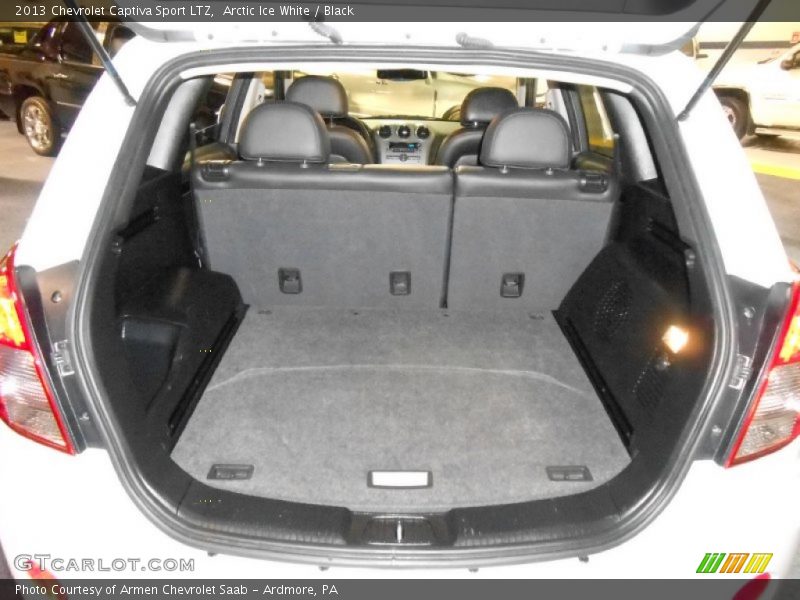Arctic Ice White / Black 2013 Chevrolet Captiva Sport LTZ