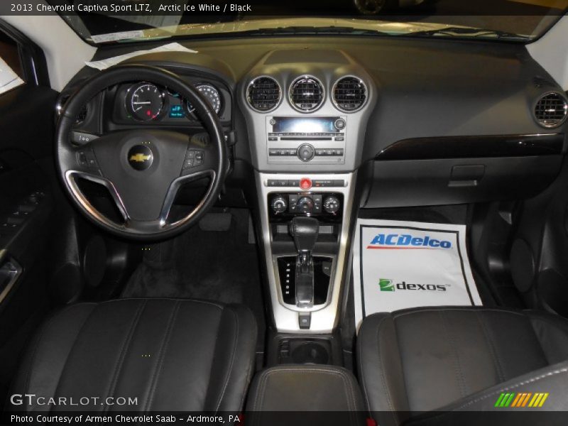 Arctic Ice White / Black 2013 Chevrolet Captiva Sport LTZ