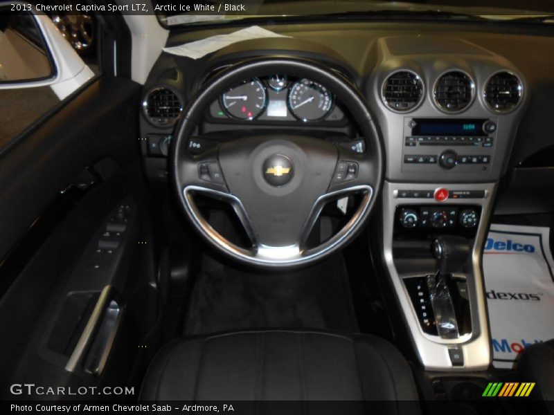 Arctic Ice White / Black 2013 Chevrolet Captiva Sport LTZ