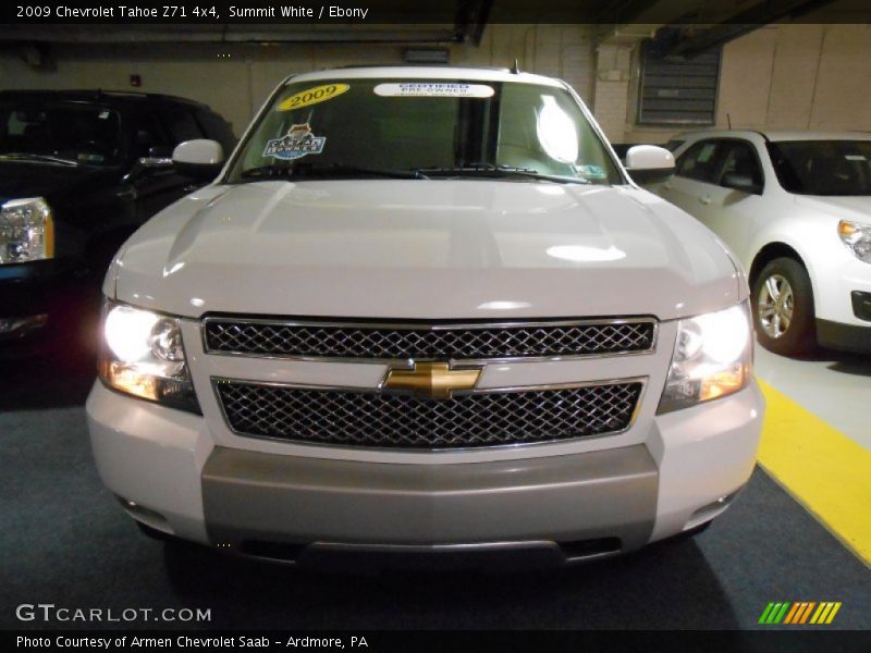 Summit White / Ebony 2009 Chevrolet Tahoe Z71 4x4
