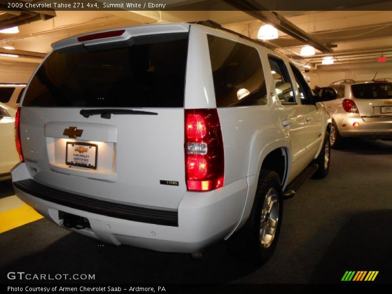 Summit White / Ebony 2009 Chevrolet Tahoe Z71 4x4