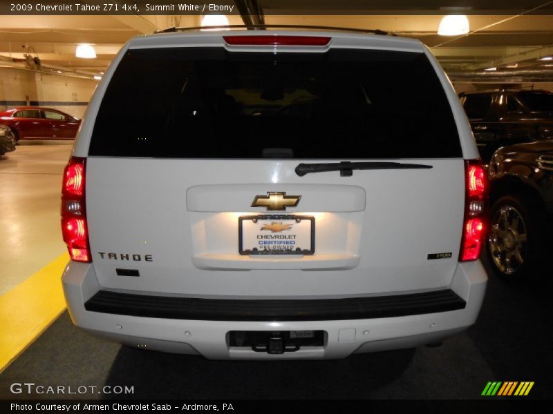 Summit White / Ebony 2009 Chevrolet Tahoe Z71 4x4