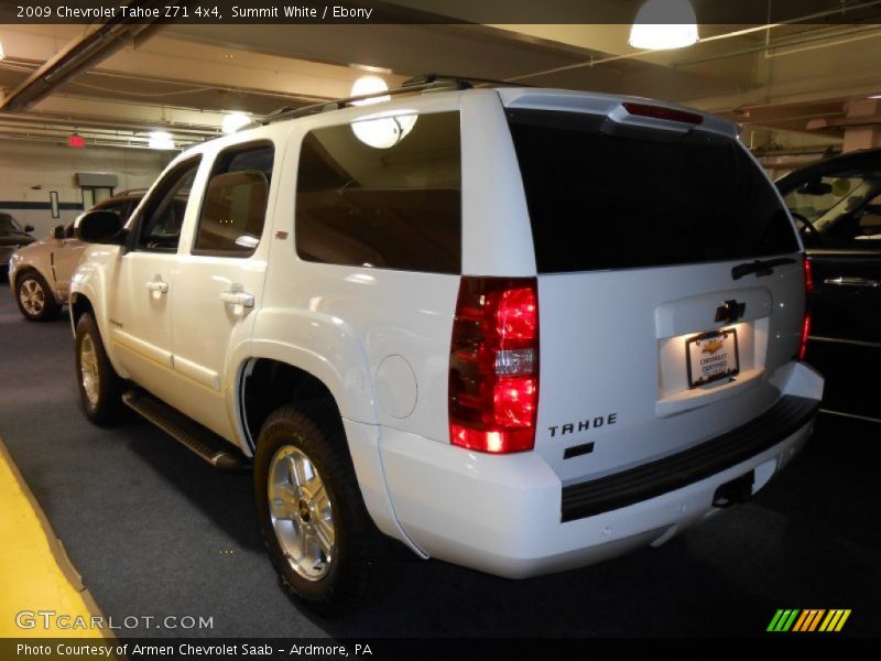 Summit White / Ebony 2009 Chevrolet Tahoe Z71 4x4