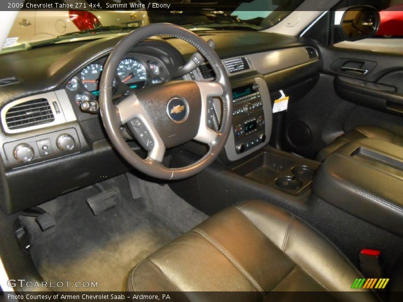 Summit White / Ebony 2009 Chevrolet Tahoe Z71 4x4