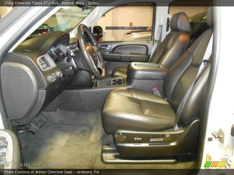 Summit White / Ebony 2009 Chevrolet Tahoe Z71 4x4