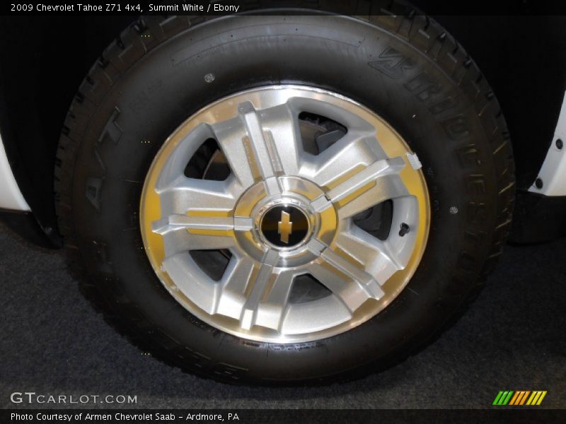 Summit White / Ebony 2009 Chevrolet Tahoe Z71 4x4
